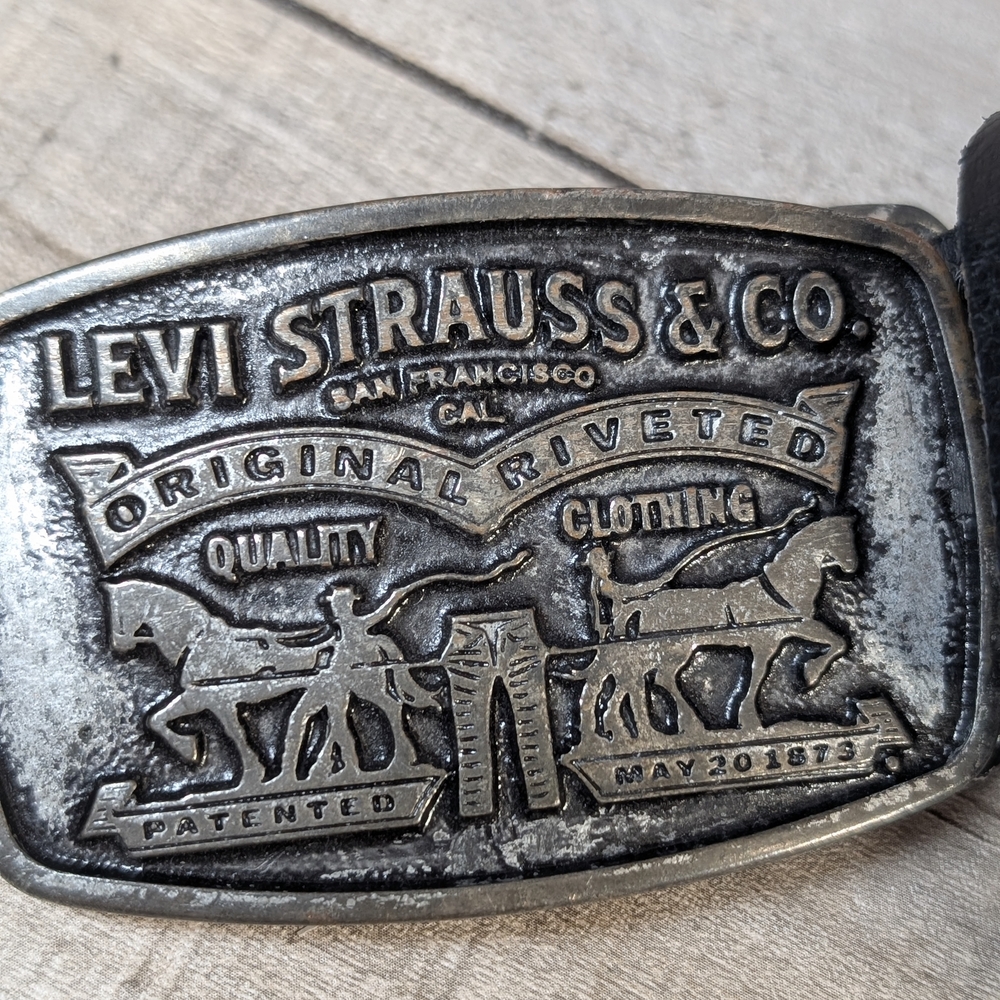 Levi Strauss & Co. Silver Belt Buckle